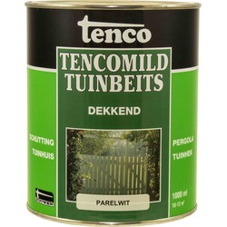 Dekkend parelwit 1l mild verf/beits - tenco