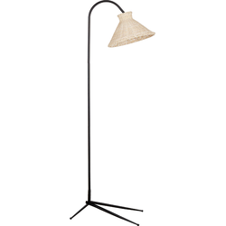 Beliani KERIAN - Staande lamp-Natuurlijk-Rotan