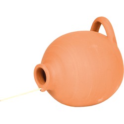 Esschert Design Vogelhuisje - voor mussen en mezen - pot - 17 cm - schuilplek - Vogelhuisjes