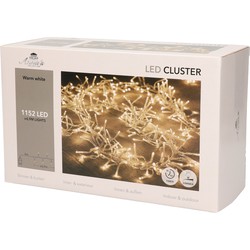 Anna's Collection Clusterverlichting - warm wit - 1152 leds - 11M - Kerstverlichting kerstboom