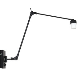 Steinhauer wandlamp Prestige chic - zwart -  - 7396ZW