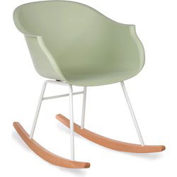 Jazzy schommelstoel zeegroen
