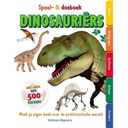 NL - Veltman Kinderboek Speel- en doeboek dinosauriërs (pb). 6+