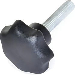 Gripbout m6x25mm zwt