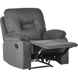 Beliani BERGEN II - Fauteuil-Grijs-Polyester