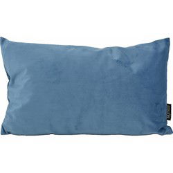 Velvet Blauw Long | 30 x 50 cm | Kussenhoes | Polyester