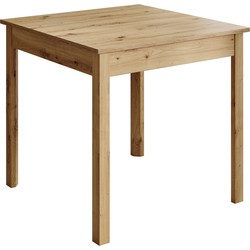 Meubella Eetkamertafel Steve - Eiken - 80 cm