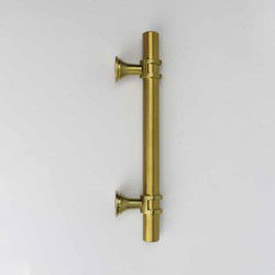 Deurgreep Kim - messing - 96 mm - Modern - Handgreep - Kastgreep - Ladegreep