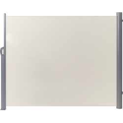 Beliani DORIO - Zijluifel-Beige-Polyester, Aluminium