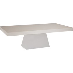 Salontafel Rechthoek 130cm - Beige Eco Composiet - Avia