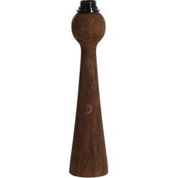 Lampvoet Festina - Donkerbruin - Ø9x40cm