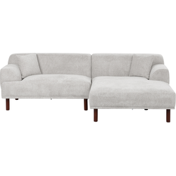 Beliani HOLT - Hoekbank-Grijs-Polyester