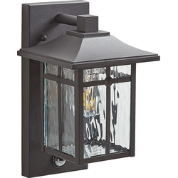 Beliani TEVIOT - Tuin wandlamp-Zwart-IJzer