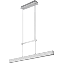 Moderne Hanglamp  Paros - Metaal - Zilver
