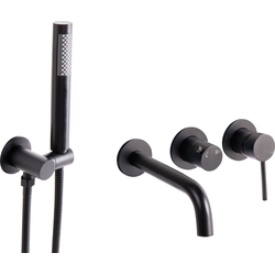 Beliani JAVIRA - Armaturen-Zwart-Messing