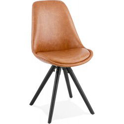 STREET design stoel 56x48x82 cm Bruin