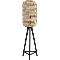 Light&living Vloerlamp driepoot Ø36x140 cm TABANA rotan naturel