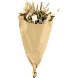 Hello Plants Droogboeket Bouquet Natural - Ø 25 cm - Hoogte: 60 cm - Droogbloemen