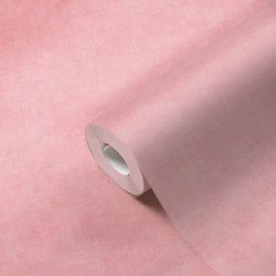 Livingwalls behang effen roze - 53 cm x 10,05 m - AS-367208
