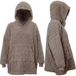 Unique Living - Hoodie Pleun Taupe -70x57x87cm