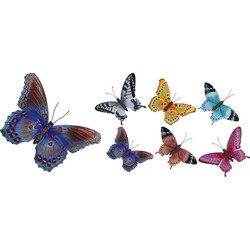 Muurdecoratie vlinders 6ass kl II - Nampook