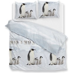 Zo!Home Dekbedovertrek Pingu White 240 x 200 220 cm + 2 slopen 60 x 70 cm