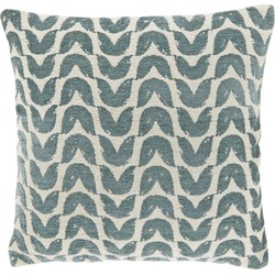 Unique Living - Sierkussen Gozi Beach Blue -45x45cm