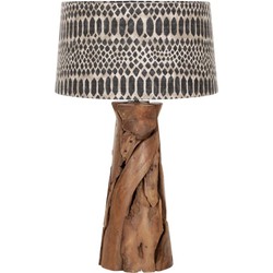 MUST Living Table lamp Jungle large,72xØ35 cm, tribal shade