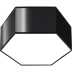 Plafondlamp modern sunde zwart