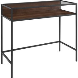 Nancy's Slatington Bureau - Bureaus - Werktafel - MDF, Laminaat, Metaal en Glas - 76,12 x 88,90 cm x 40,64 cm