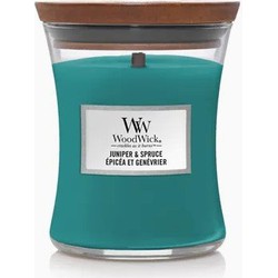 Woodwick WW Juniper & Spruce Medium Candle