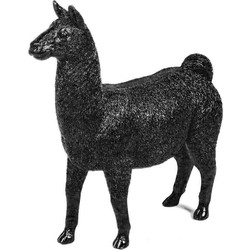 Housevitamin Lama - Black - 19x7,5x22,5cm