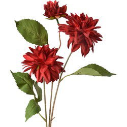 Clayre & Eef Kunstbloem Rood Kunststof