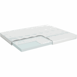 Mörgenn Luxe Topmatras Koudschuim HR50 - Dikte: 10 cm 160x200