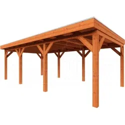 Trendhout douglas overkapping Mensa, 740 x 400 cm