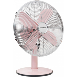 Tafelventilator Giuliano antislip voetjes – Ø35cm – 3 snelheden – Roze