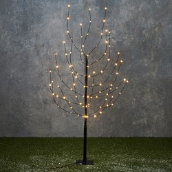 Luca Lighting Boom met Warm Witte LED Verlichting - H110 x Ø12 cm - Zwart