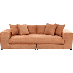 GLORVIKA - Driezitsbank - Oranje - Polyester