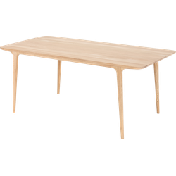 Fawn table houten eettafel whitewash - 160 x 90 cm