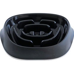 Moderna plastic hondeneetbak Slomo 950 ml zwart