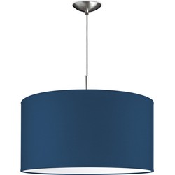 hanglamp tube deluxe bling Ø 50 cm - blauw