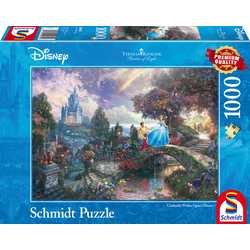 Schmidt Schmidt puzzel Disney Cinderella - 1000 stukjes - 12+