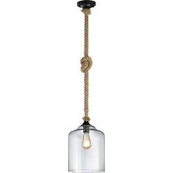 Vintage Hanglamp  Judith - Metaal - Zwart