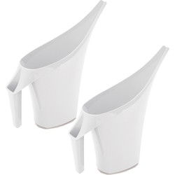 Prosperplast Gieter - 2x - wit - kunststof - 2 liter - Gieters