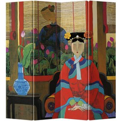 Fine Asianliving Kamerscherm Scheidingswand B160xH180cm 4 Panelen Lady