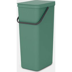 Sort & Go afvalemmer, 40 liter - Fir Green