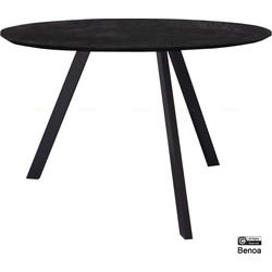 Benoa Berlin Dining Table Round Black 140 cm