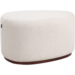 Beliani SACO - Poef-Beige-Polyester