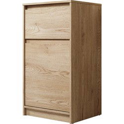 Meubella - Schoenenkast Cuarto - Eiken - 47 cm