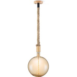 Home sweet home hanglamp Leonardo Spiral g260 - amber